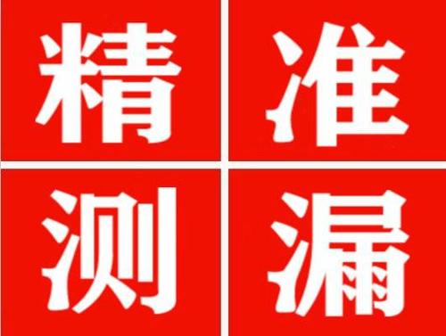 景泰尚嘉漏水精准查找
